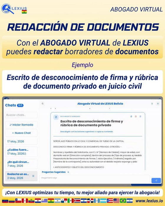 Borradores y redacción