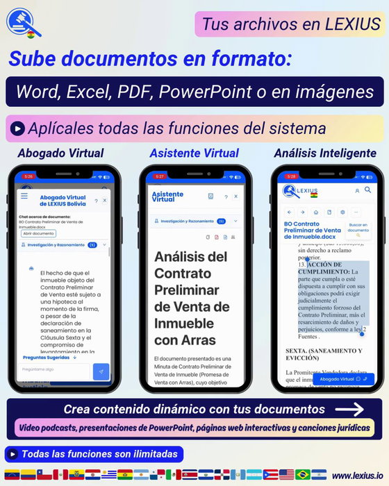 Subir documentos propios