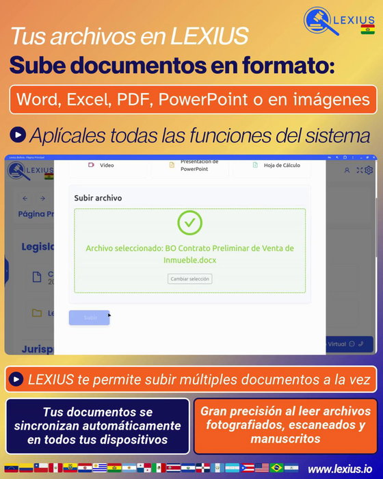 Subir documentos propios