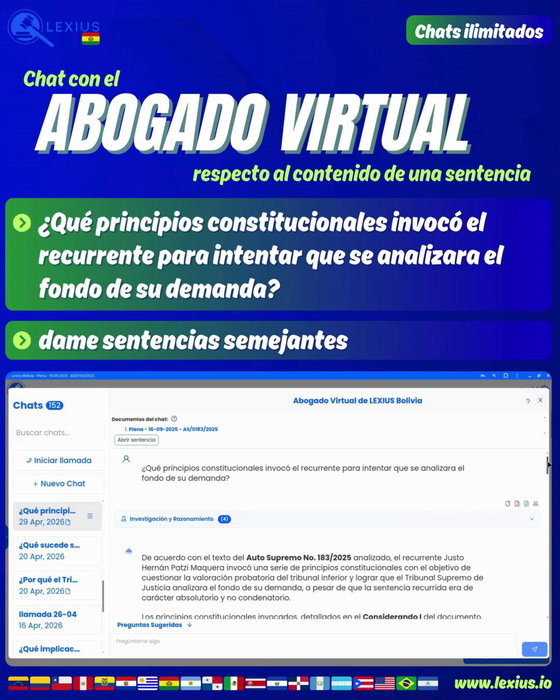 Chat con jurisprudencia