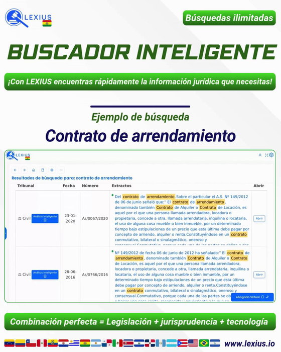 Búsqueda en LEXIUS