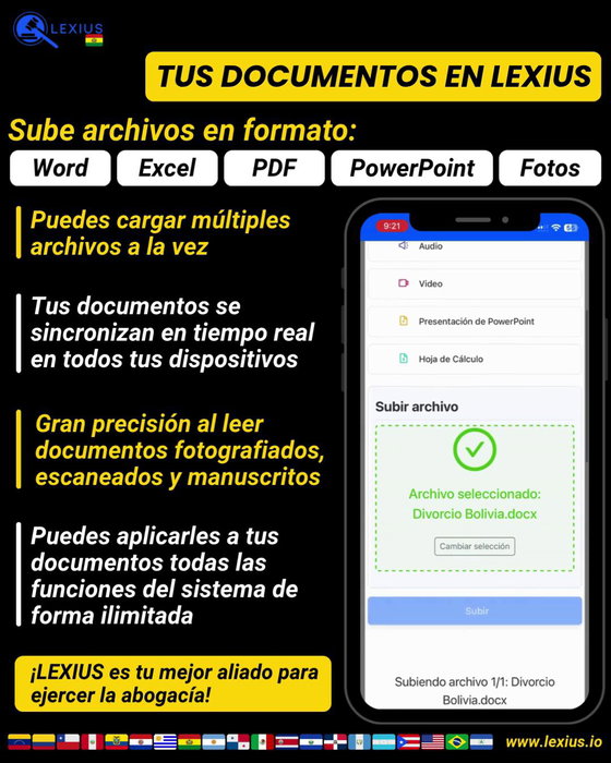 Subir documentos propios