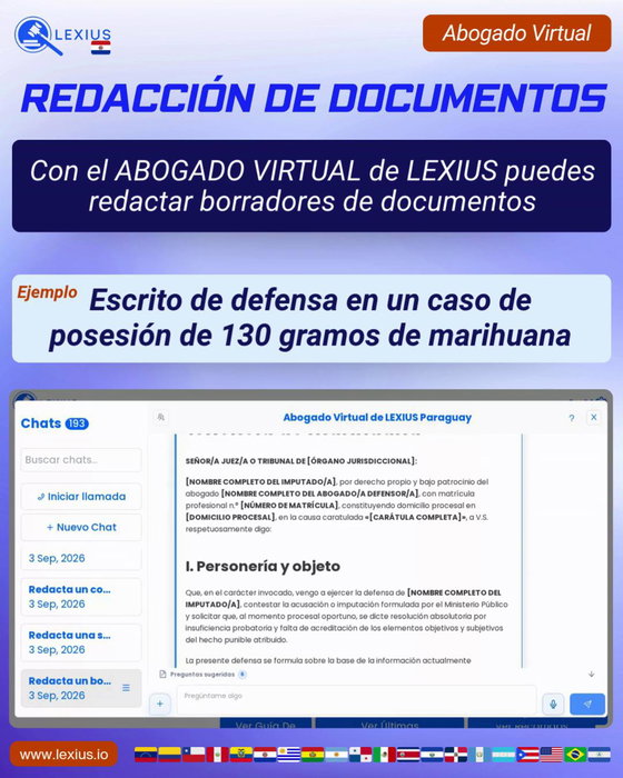 Borradores y redacción