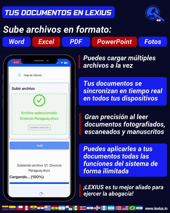 Subir documentos propios