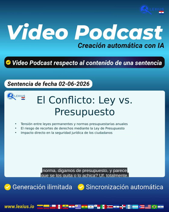 Video Podcast Legal