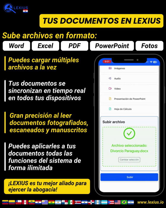 Subir documentos propios