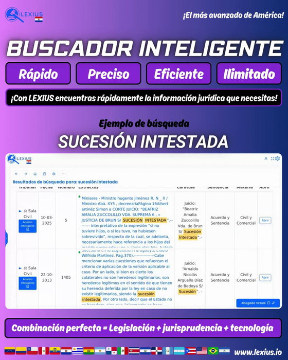 Búsqueda en LEXIUS