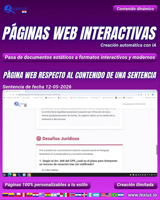 Páginas web interactivas