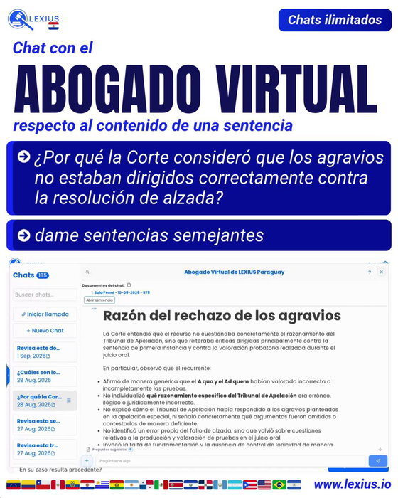 Chat con jurisprudencia
