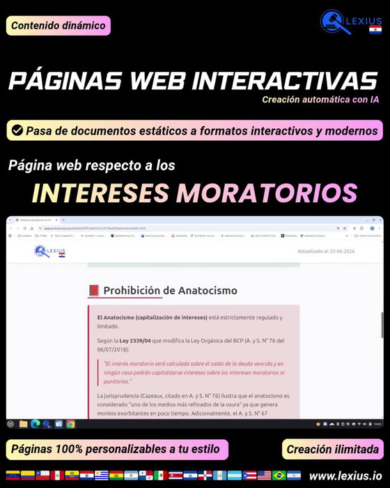 Páginas web interactivas