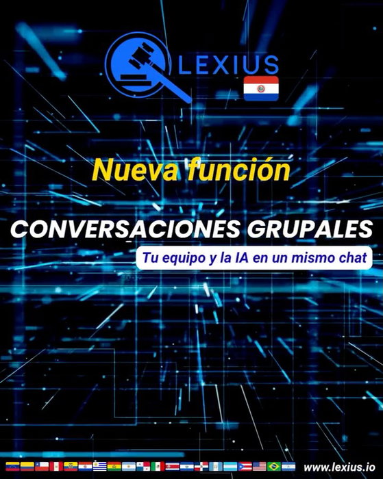 Conversaciones Grupales en LEXIUS