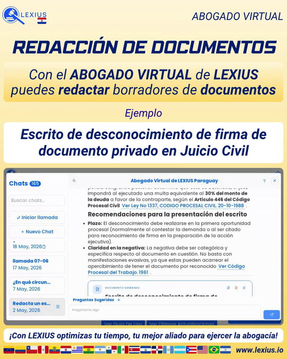 Borradores y redacción