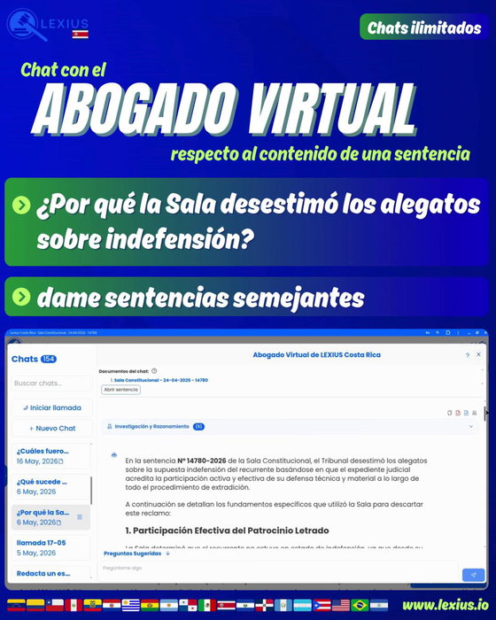 Chat con jurisprudencia