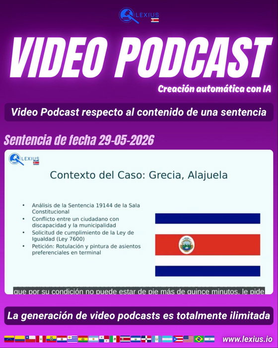 Video Podcast Legal
