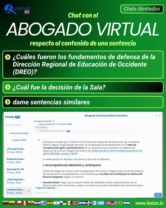 Chat con jurisprudencia