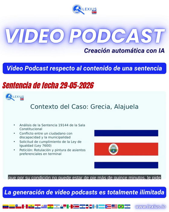 Video Podcast Legal