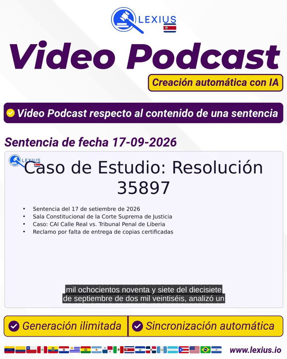 Video Podcast Legal