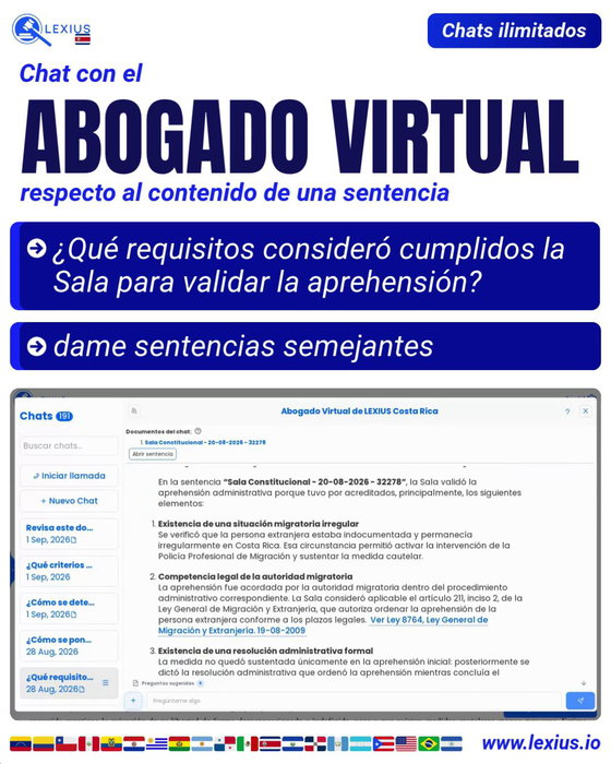 Chat con jurisprudencia