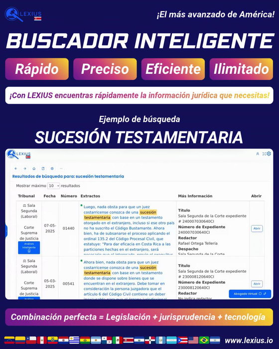 Búsqueda en LEXIUS