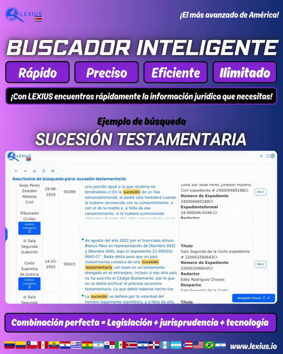 Búsqueda en LEXIUS