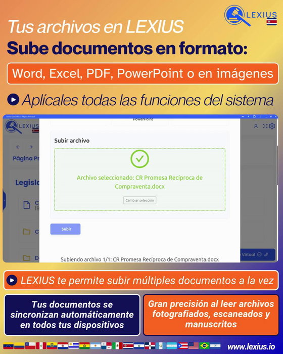 Subir documentos propios