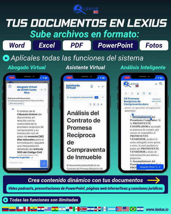 Subir documentos propios