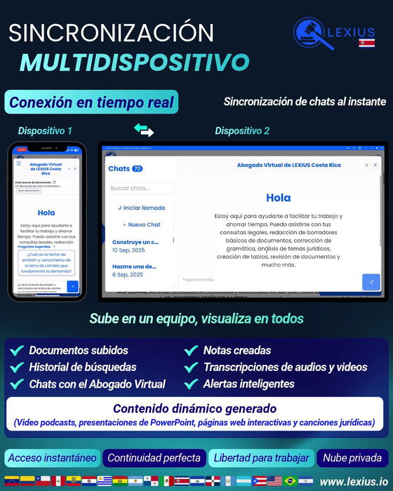 Sincronización de datos