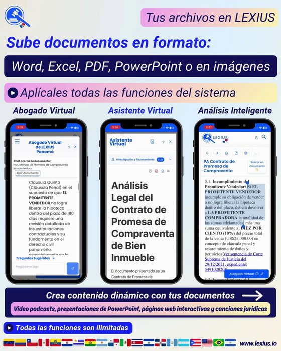 Subir documentos propios