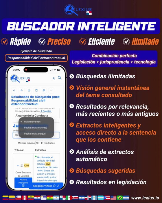 Búsqueda en LEXIUS