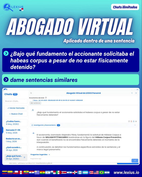 Chat con jurisprudencia