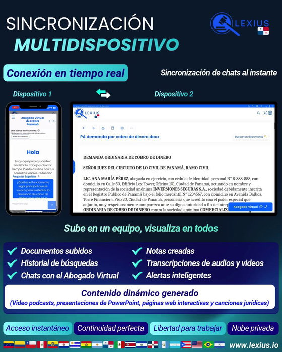 Sincronización de datos