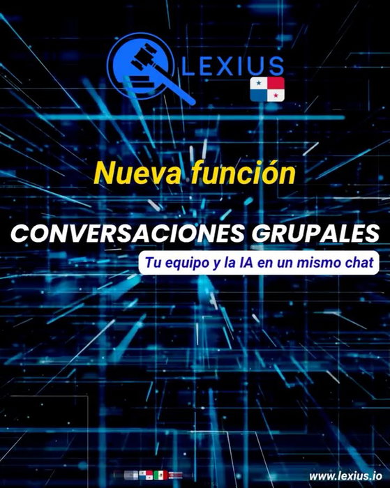 Conversaciones Grupales en LEXIUS