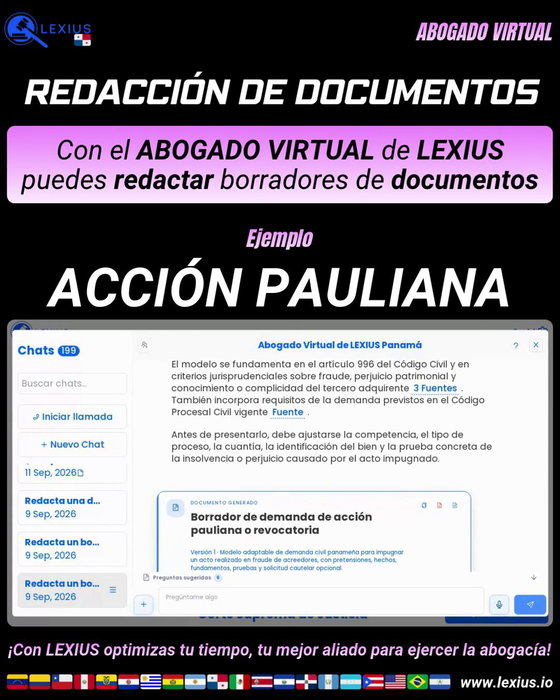 Borradores y redacción