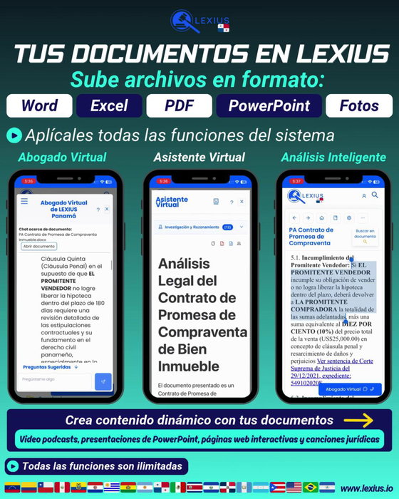 Subir documentos propios