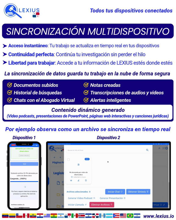 Sincronización de datos