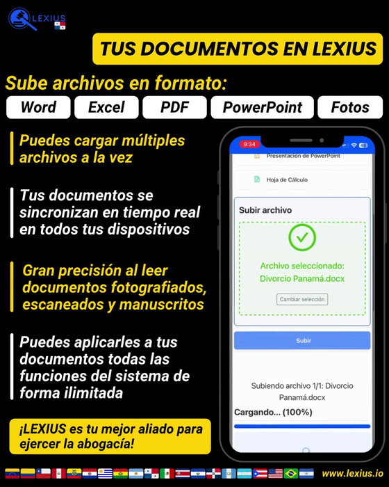 Subir documentos propios