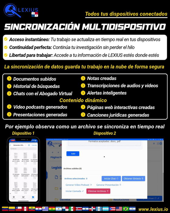 Sincronización de datos