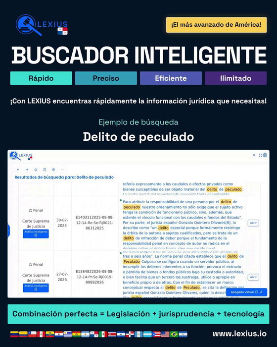 Búsqueda en LEXIUS