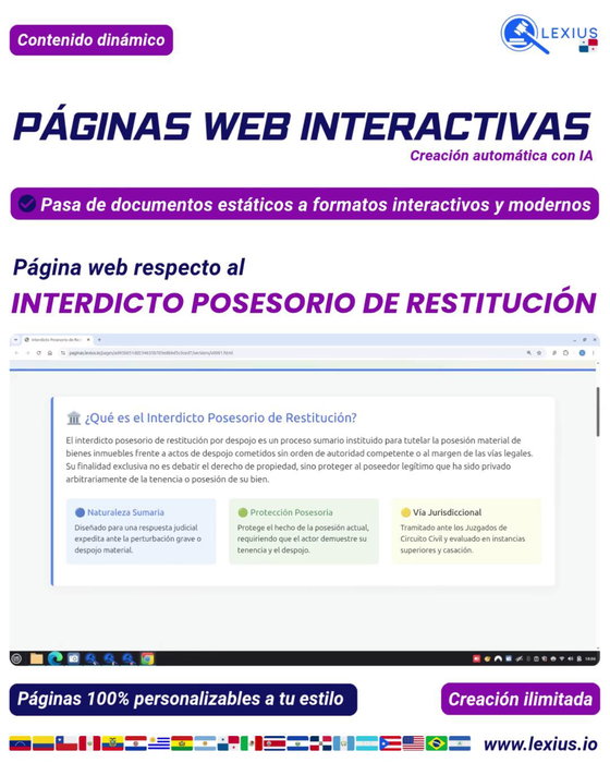 Páginas web interactivas