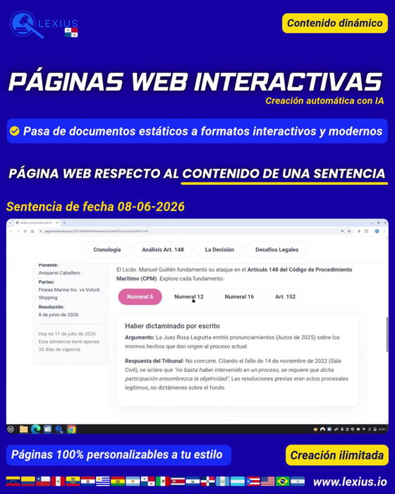 Páginas web interactivas