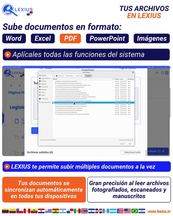Subir documentos propios