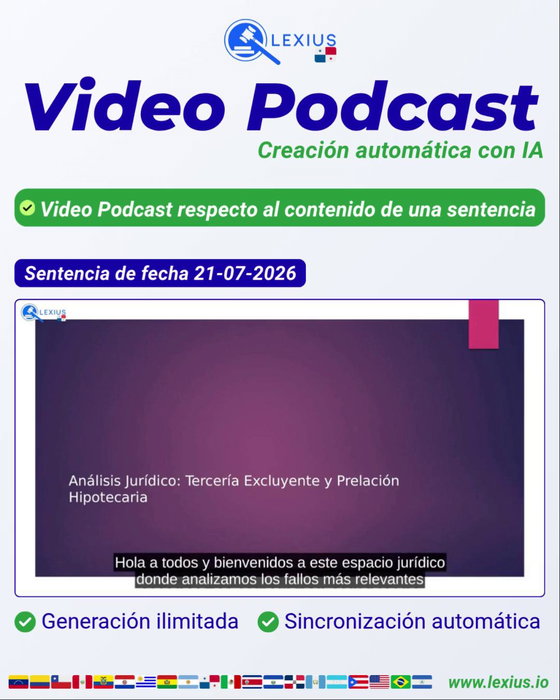 Video Podcast Legal
