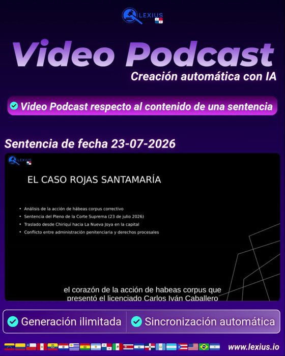 Video Podcast Legal