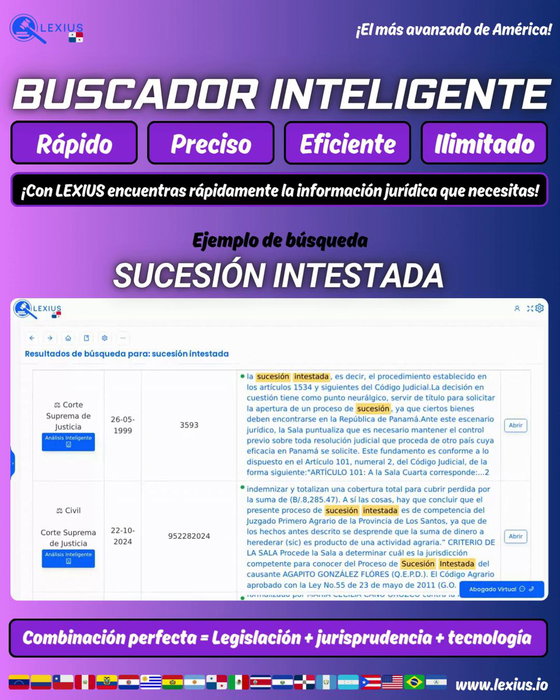 Búsqueda en LEXIUS