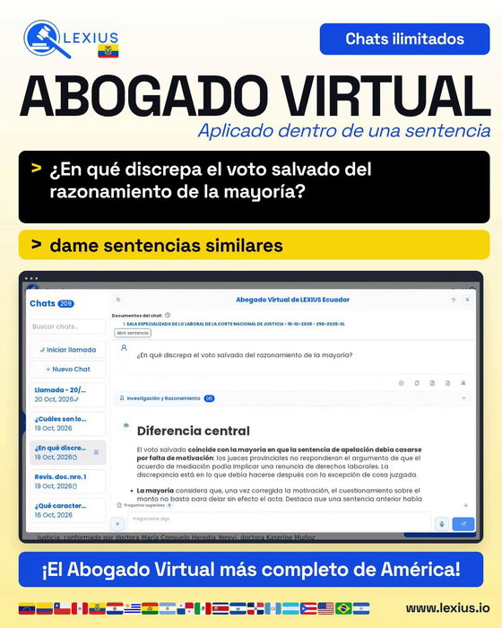 Chat con jurisprudencia