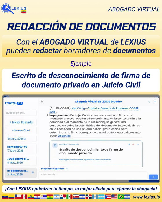 Borradores y redacción