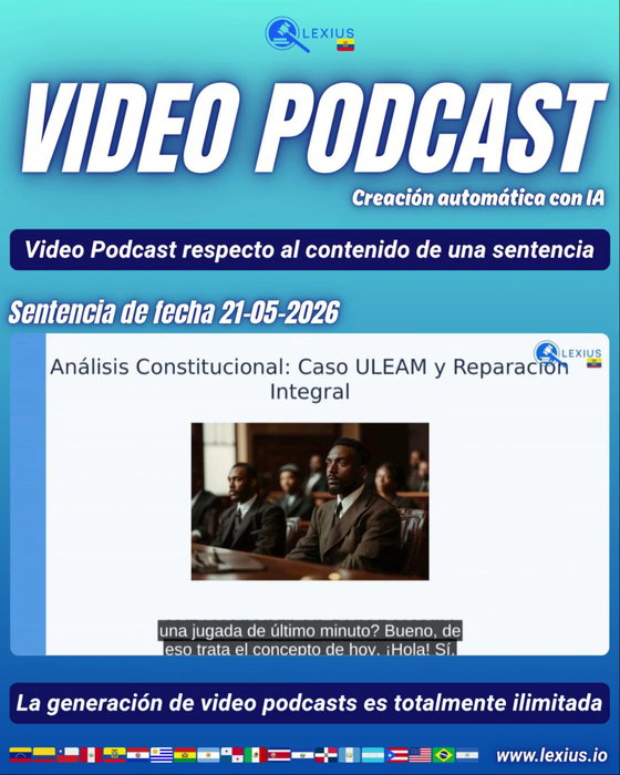 Video Podcast Legal
