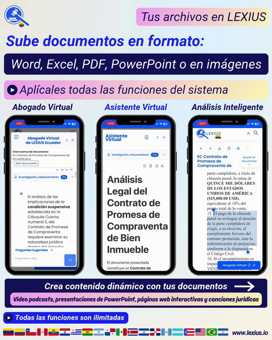 Subir documentos propios