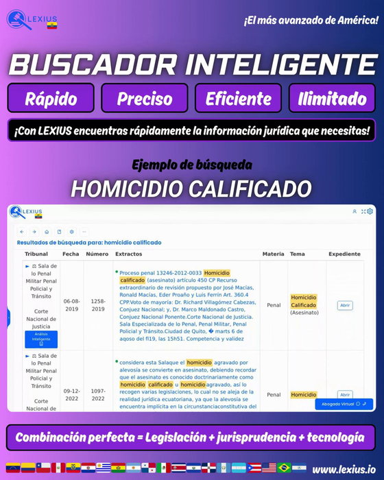 Búsqueda en LEXIUS