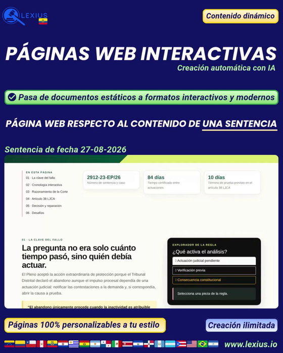 Páginas web interactivas